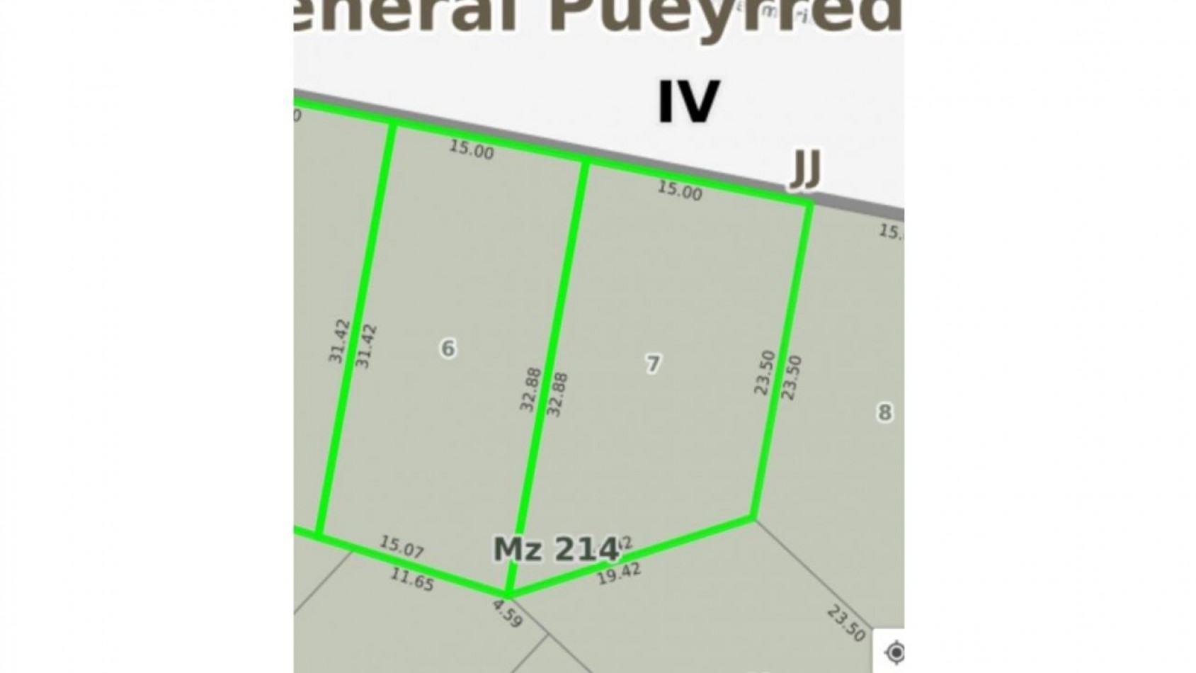 4 LOTES S/ DIAGONAL NORTE -BOSQUE PERALTA RAMOS -