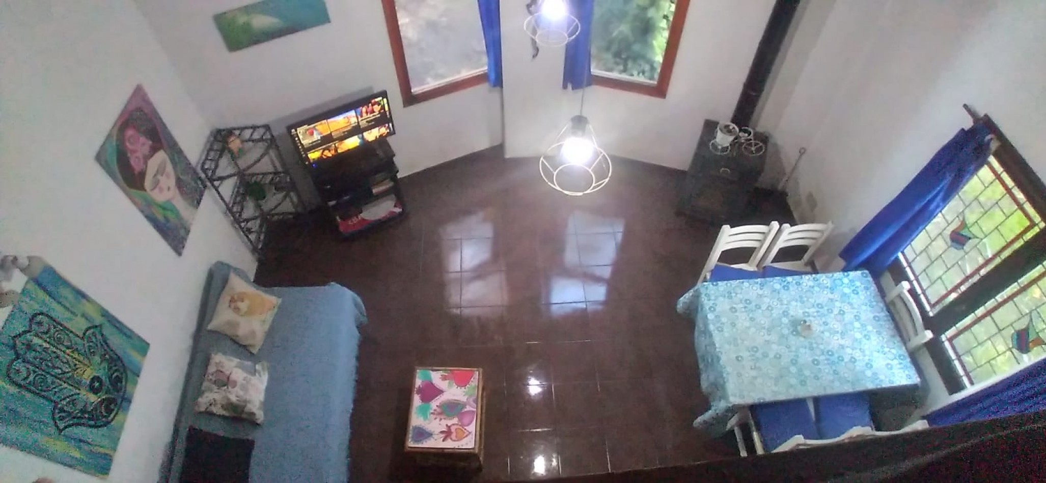 Casa de 2 hab. c/parque