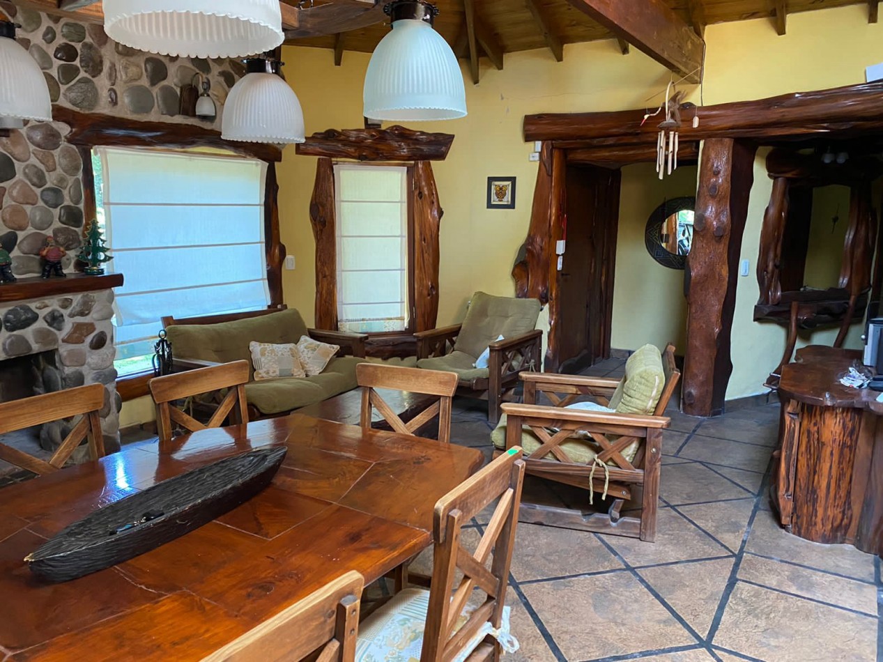 CABAÑA CON PILETA Y PARQUE-BOSQUE PERALTA RAMOS