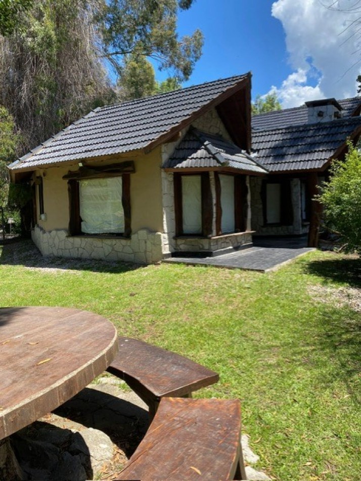 CABAÑA CON PILETA Y PARQUE-BOSQUE PERALTA RAMOS