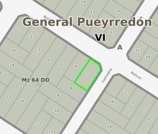 LOTE ESQUINA FINANCIADO CON SERVICIOS-Barrio Jorge Newbery