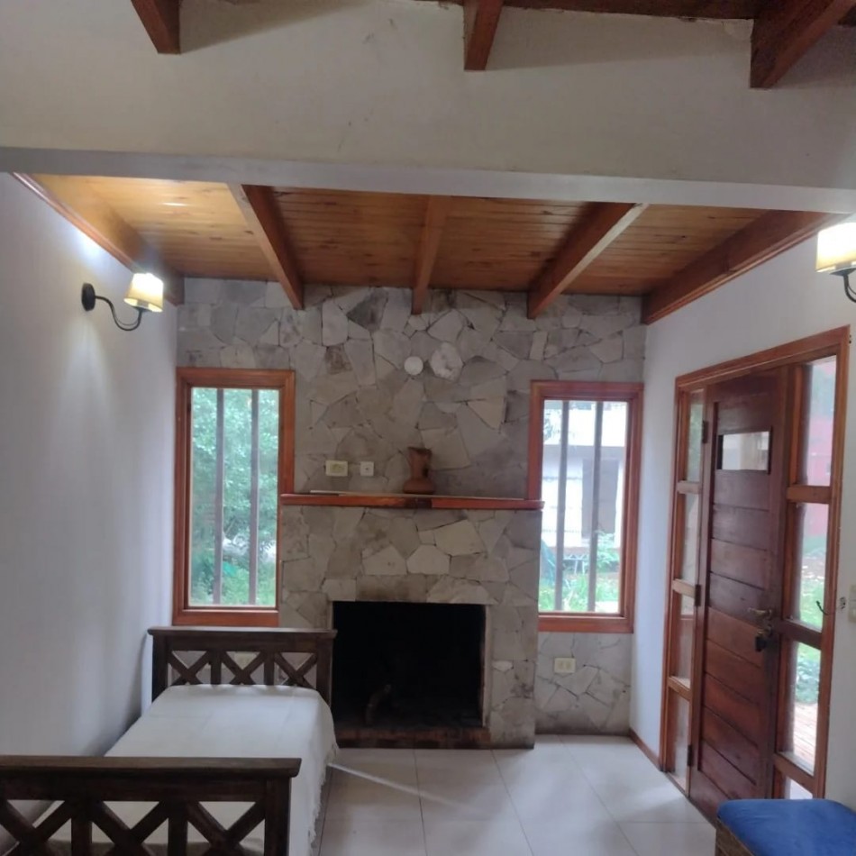 Cabaña 2 amb con parque y parrilla-24 MESES -Bosque Peralta Ramos
