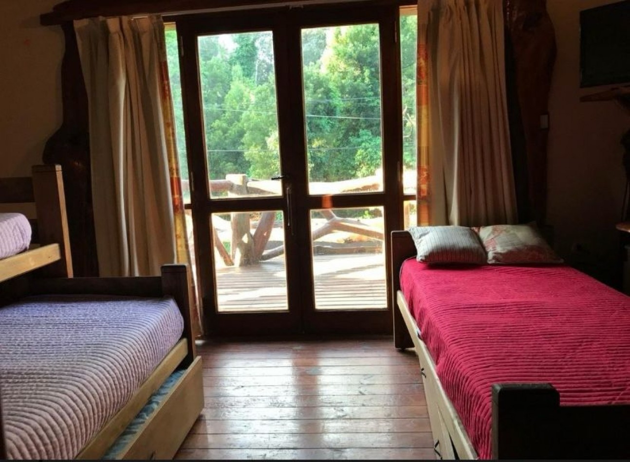 24 MESES - 3 DORMITORIOS Y 2 BAÑOS -  CABAÑA CON PILETA  Y PARQUE-BOSQUE PERALTA RAMOS 