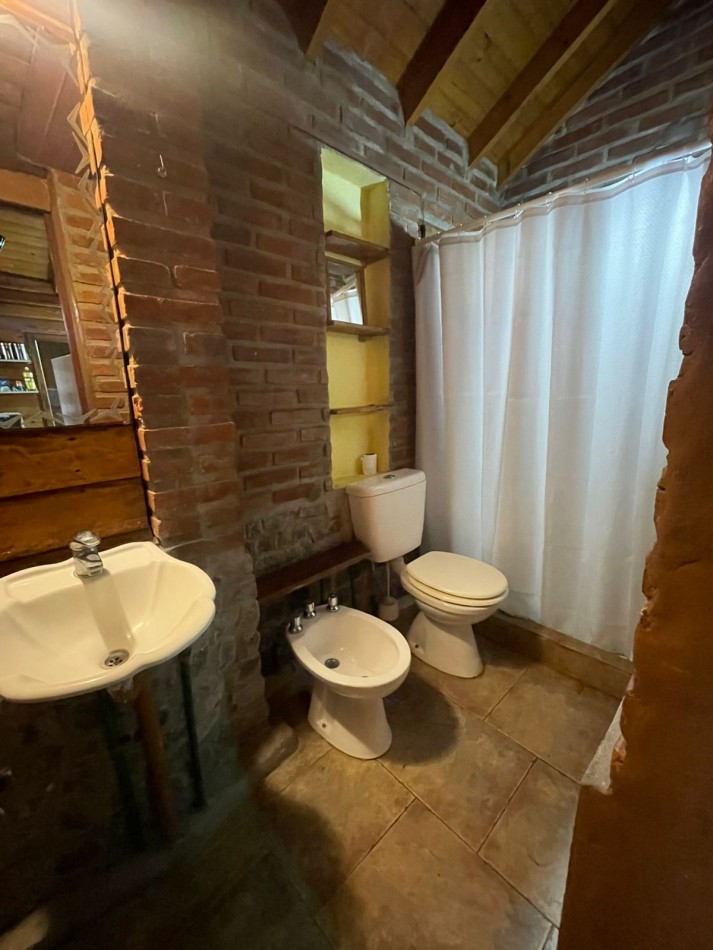 CASA DE PIEDRA -ALQUILER 24 MESES- 2 DORMITORIOS-BOSQUE PERALTA RAMOS