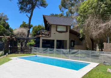  24MESES CABAÑA 4 AMB. C/pileta  y parrilla  -BOSQUE PERALTA FRAMOS 